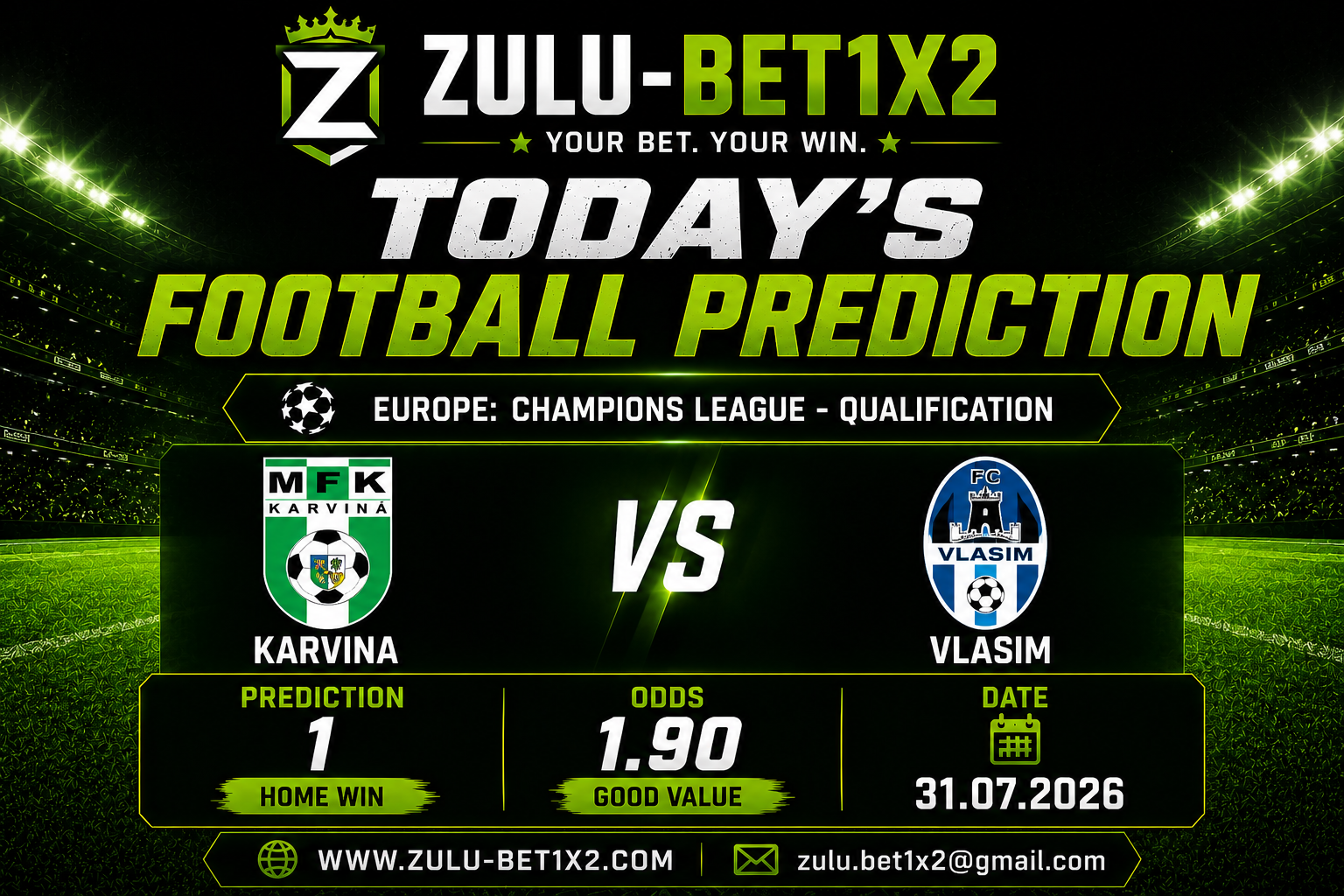 FIXED MATCHES ZULUBET1X2