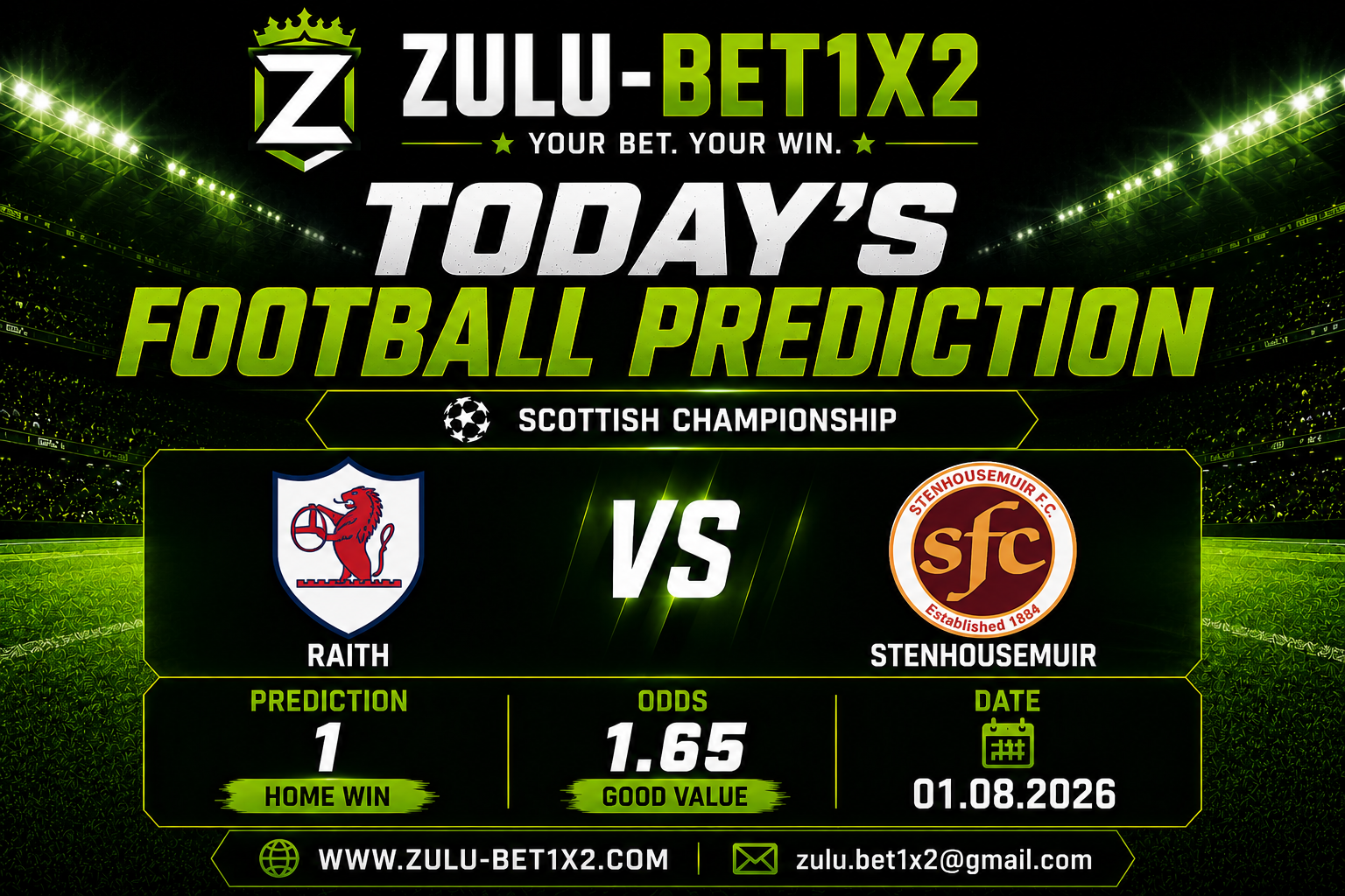 FIXED MATCHES ZULUBET1X2